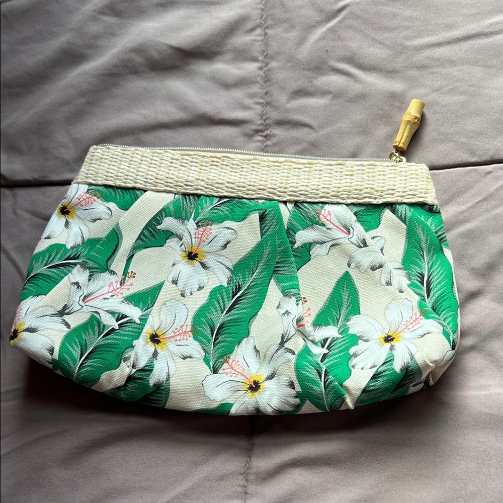Estee Lauder Tropical Floral Cosmetic Bag
